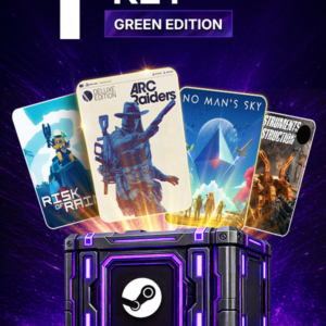 1 Random Steam key - GREEN - Steam Key GLOBAL