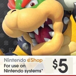 Nintendo eShop Card 5 USD Key UNITED STATES