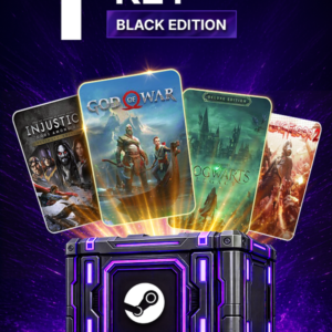 1 Random Steam key - BLACK - Steam Key GLOBAL